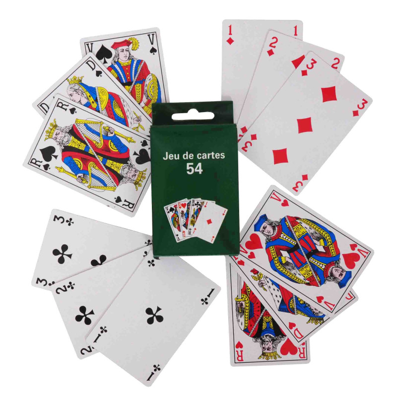 jeu de 54 cartes